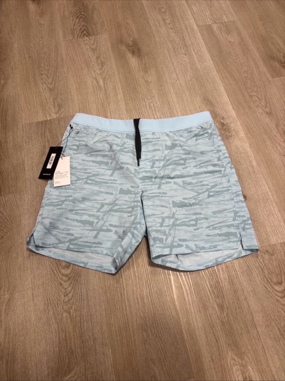 Public Rec Flex Short Mens 38x7.5" Blue Brushed Mist Lined Hybrid Athletic NWT